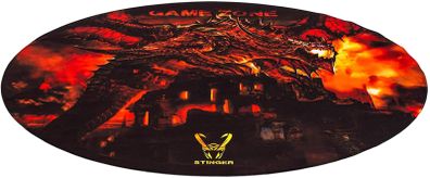 New Woxter Stinger Floorpad Red Gaming Mat
