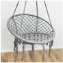 GREY Hanging Basket Chair  with CUSHION!!! Image 4
