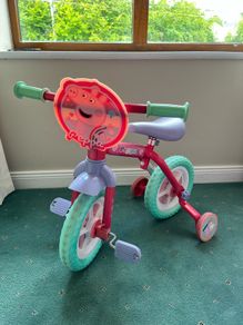 Peppa Pig My First 2 In 1 10" Training Bike Girl Bike