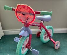Peppa Pig My First 2 In 1 10" Training Bike Girl Bike