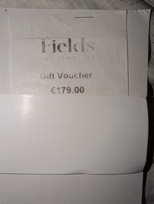 jewellery voucher