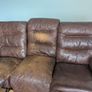 3 seater leather recliner need gone tonight 2 apr Image 6