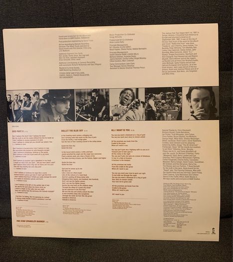 U2 - Rattle & Hum 1st Press 1988 12" Double Vinyl Album