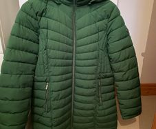 Michael Kors Green Puffer coat