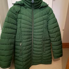 Michael Kors Green Puffer coat