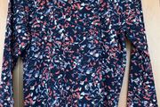 Size 12 Navy Cotton Long Sleeve T Shirt