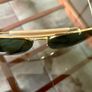 Vintage Ray Ban Bausch and Lomb Mens Gold Aviator Outdoorsman Sunglasses Image 7