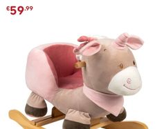 Wooden Baby Rocker Unicorn