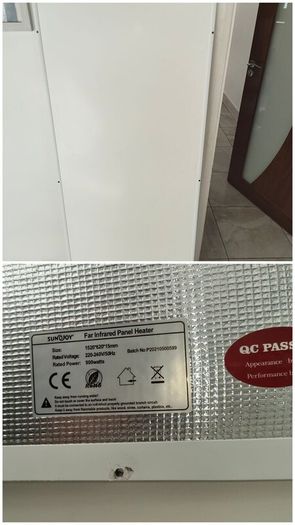 Infrared heating panels