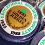 EBS Golden Jubilee Key Ring 1935 to 1985. Image 3