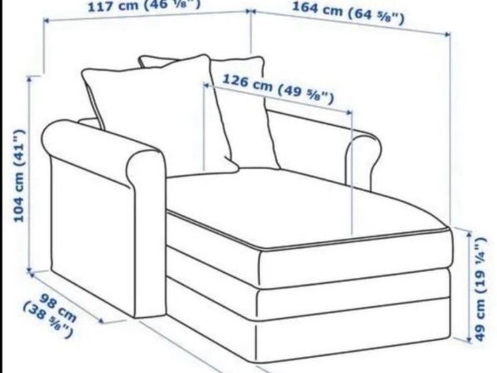 Ikea Gronlid Chaise Lounge