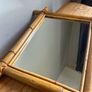 Bamboo mirror vintage Image 4