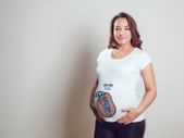 Chilling inside boy ladies T-shirt Tee Top Shirt for expecting pregnant mom