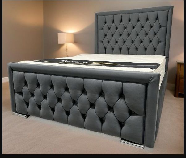 New Bed Frame Double Size Bed King Size Bed -Gaslift Bed-Ottoman Beds- 4ft Beds 4ft6 Bed 5ft Bed 6ft Bed Double Bed Small Double Bed King Bed Superking Bed Single Bed -Bed with Mattress Bed Frame