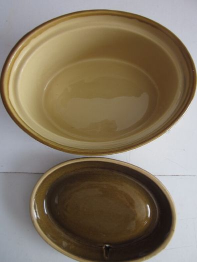 TG Green "Granville" Ceramic Oval Casserole  Lidded Dish