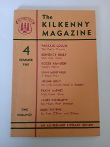 The Kilkenny Magazine, Summer 1961 Edited By James Delehanty (HQ740)