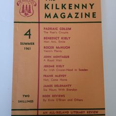 The Kilkenny Magazine, Summer 1961 Edited By James Delehanty (HQ740)