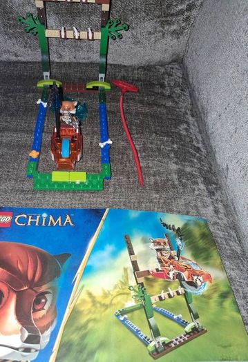 x2 Bundle - Lego Legends Of Chima Sets - 70111 & 70112 - With x2 Figures, x10 Trading Cards, x2 Power Up Speedors, Weapons, Instruction Manuel, Etc...