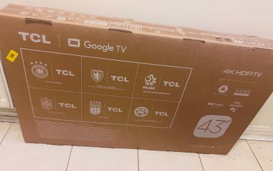 Brand new TCL 43 inch 4K HDR Smart TV for sale