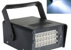 24 White LEDs Strobe Light DJ Disco Operated Party Stage Lighting Effect Lights
