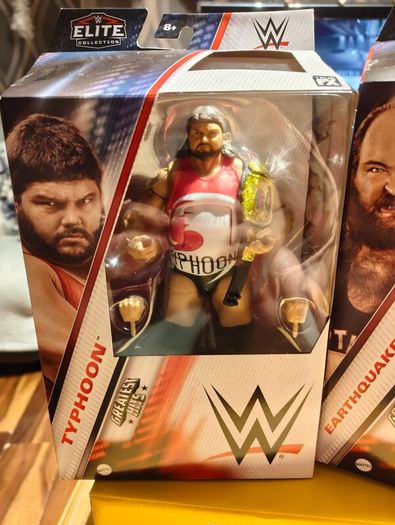 Wwe elite Earthquake and Typhoon 'The Natural Disasters' greatest hits series
