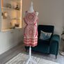 Ladies White Midi Dress with a Multicoloured print by London Times Image 4