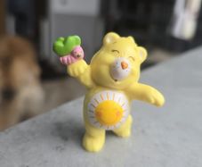 Funshine Sunshine Bear Carebear Mini Figure 1983-1984 Kenner A.G.C.