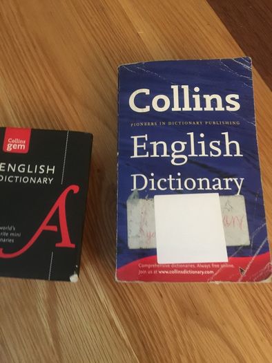 selection of english dictionaries