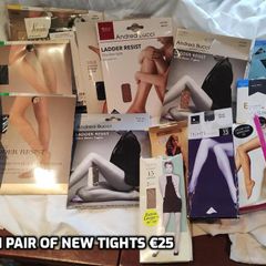 21 pairs of Tights, new (25367)