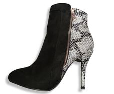 Snake Skin Pattern Stilettos High Heels