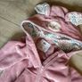 Girls Bunny Fleece suit Image 5