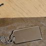 Coach Silver Metal Bag Tag / Authentic / NEW Image 5