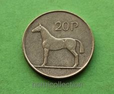 Ireland 1996 year 20 pence.