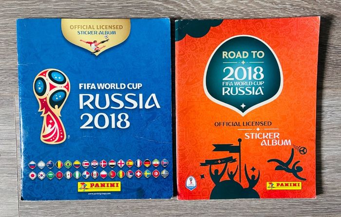 Panini FIFA World Cup Russia 2018 Sticker Albums