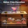 Standing Desk with USB Charging Port, 160 x 80 cm, 4 Preset Height Settings Image 3