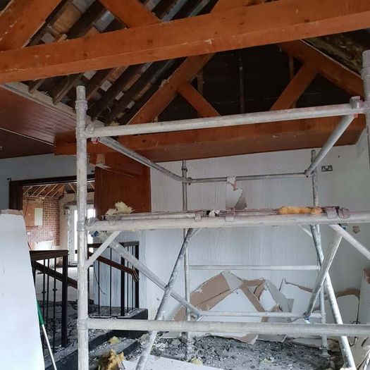 Reclaimed Pub Ceiling Beams