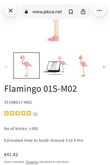 Jekca Flamingo - Unopened