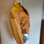 Vintage Retro leather jacket (extra small) Image 5