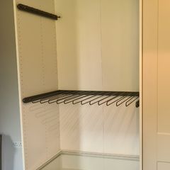 IKEA PAX wardrobe section with KOMPLEMENT interior