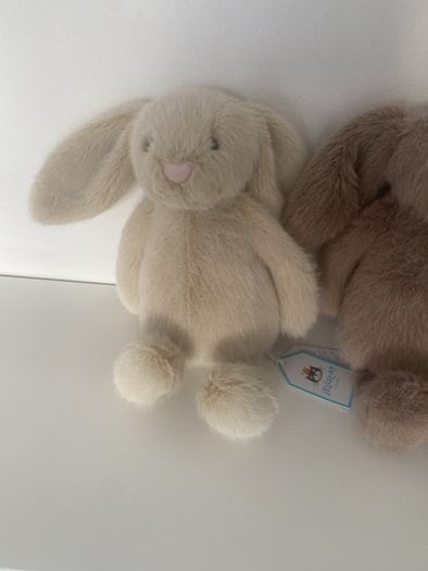New JELLYCAT Set of 3 Flufflet Bunnys