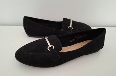 F&F "Sensitive Sole" Faux Suede Loafers (NEW!)