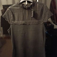 Brand new Black cap sleeve Top