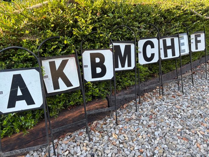 Dressage letters