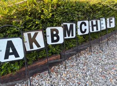 Dressage letters
