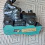 Jeanne Ryhnart Cold Cast Bronze "Boy On Train" Sculpture Image 4