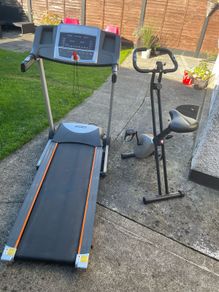 treadmill and exercise bike