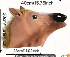 horse head mask