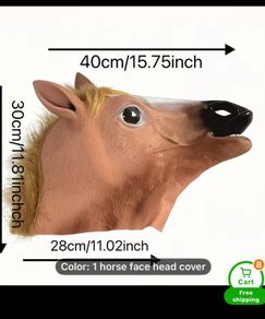 horse head mask