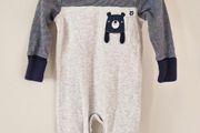 Baby boy sleepsuit/babygro