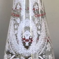 2008 Evian Limited Edition Christian Lacroix Glass Snowflake ( Unopened)